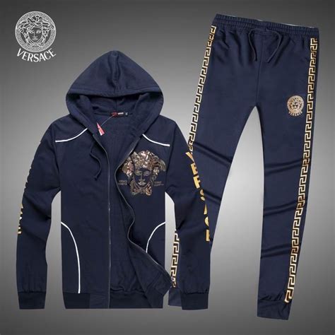 versace mens clothing|men's versace jogging suit.